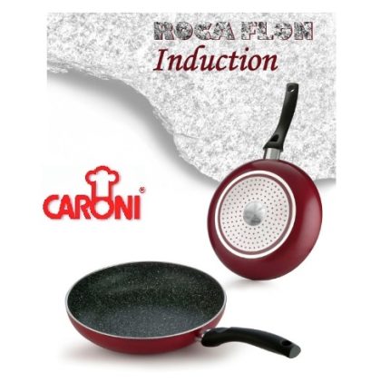 sarten anti adherente marmoleado linea redstone"caroni"