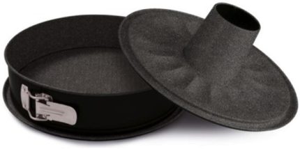 molde desmontable doble fondo c/cono 26cm. "black stone guardini"