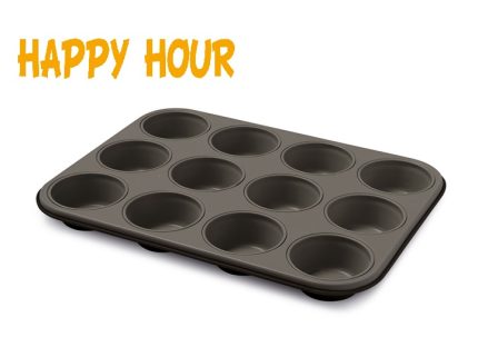 molde queque muffin 12x1 27x35x3 cm. «happy hour guardini»