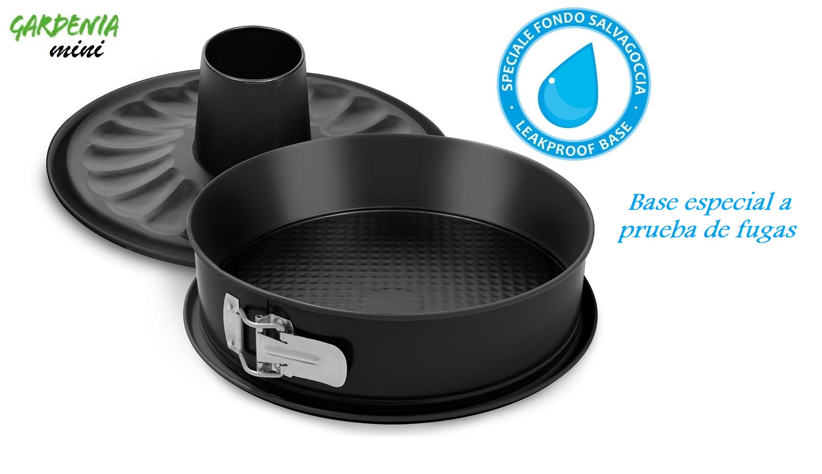 molde desmontable con cono doble fondo 12cm »guardini» molde desmontable con cono doble fondo 12cm »guardini»