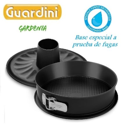 molde desmontable con cono doble fondo 24cm 26cm 28cm »guardini»