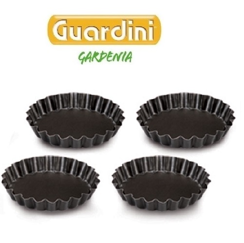 juego 4 moldes tartaletas 12cm c/u "guardini" juego 4 moldes tartaletas 12cm c/u "guardini"