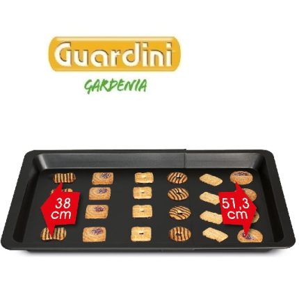 bandeja horno rectangular extensxible "guardini"