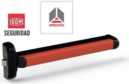 barra antipánico mecánica modulo push 601 "dom antipanic"