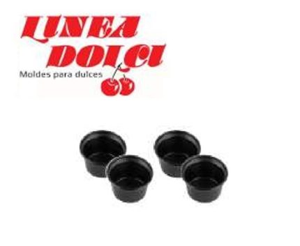set 4 moldes muffin (queque individual) "linea dolci"