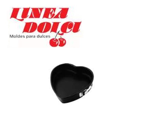 molde desmontable corazón 24 cm. "linea dolci" molde desmontable corazón 24 cm. "linea dolci"