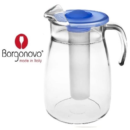 jarra vidrio c/ enfriador artic 2800 cc. "borgonvo"