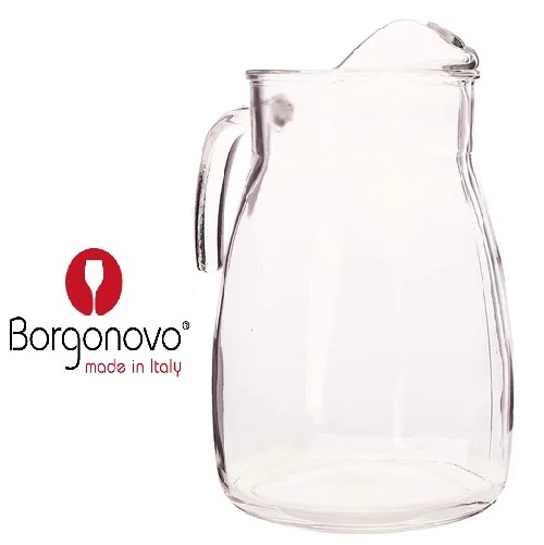 jarra vidrio artic 2800 cc. "borgonovo" jarra vidrio artic 2800 cc. "borgonovo"