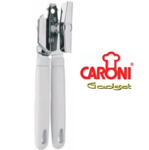 abrelatas mariposa metálica mango pvc blanco "gadget caroni"