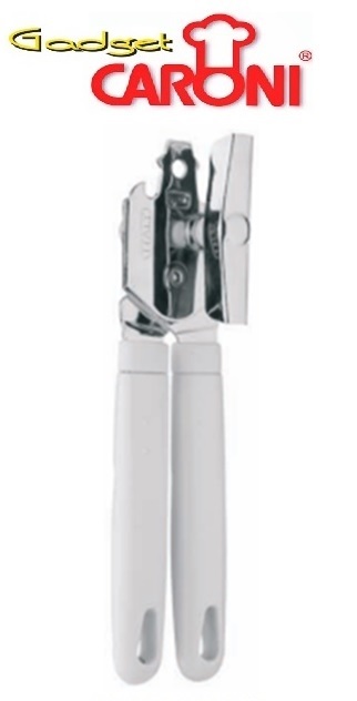 abrelatas mariposa metálica mango pvc blanco "gadget caroni"