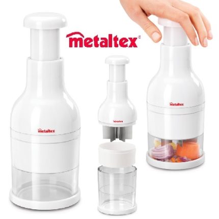 triturador de verduras twist "metaltex"