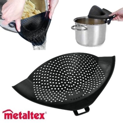 escurridor con pizas "metaltex"