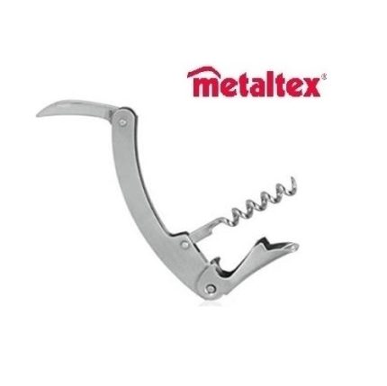 saca corchos tipo garzón "metaltex"