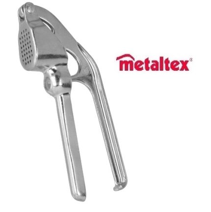 prensa ajos con deshuesador "metaltex"