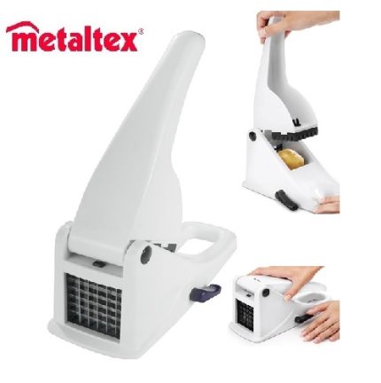 corta papas fritas con ventosa "metaltex"