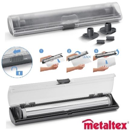 dispensador de rollos x traroll "metaltex"