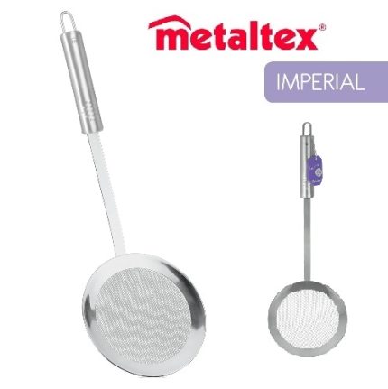 espumador con malla 35 cm. "imperial metaltex"