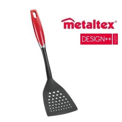 espátula ranurada nylon "design++ metaltex"
