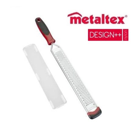 rallador largo corte fino acero inox "design++ metaltex"