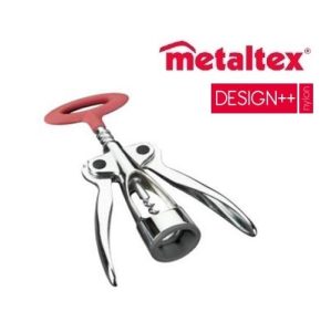 saca corchos palanca acero inox "design++ metaltex"