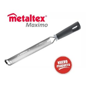 rallador largo, corte fino. "metaltex"
