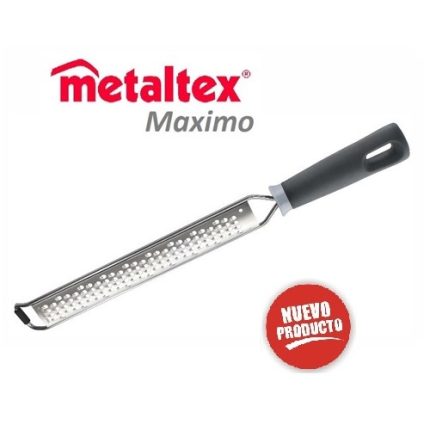 rallador largo, corte grueso. maximo "metaltex"