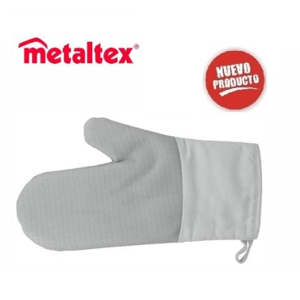 guante para horno, silicona/algodón 32 cm. "metaltex"