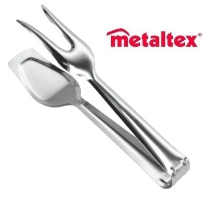 pinzas para servir acero inox "metaltex"