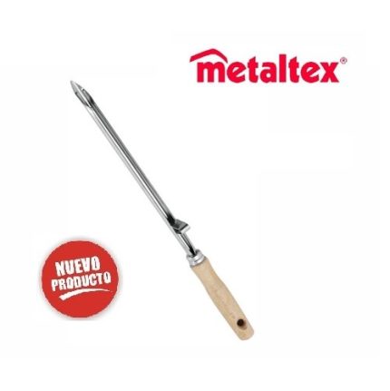 aguja para mechar carne "metaltex"