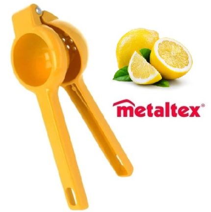 exprimidor de limones aluminio "metaltex"