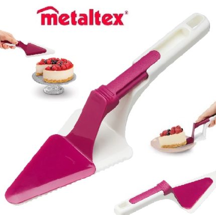 corta y sirve torta deslizable "metaltex"