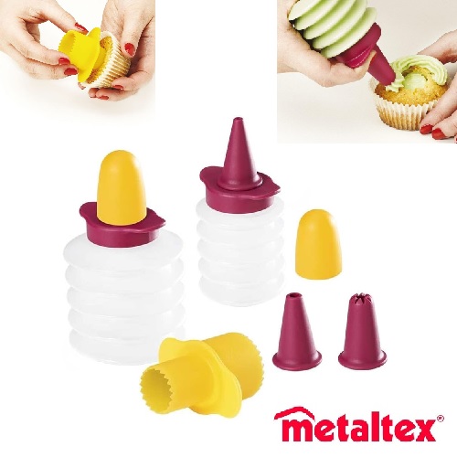 juego decoración de cupcakes/muffin "metaltex" juego decoración de cupcakes/muffin "metaltex"