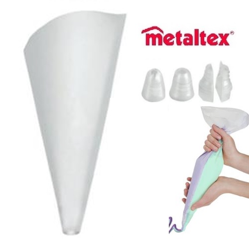 Manga Doble Decoradora Repostería "Metaltex" MT252427