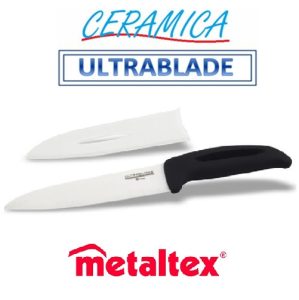 cuchillo chef cerámica 27 cm. "ultrablade metaltex"