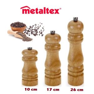 molinillo universal madera pimienta "metaltex"