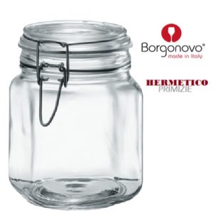 frasco vidrio hermético primizie 2000 cc "borgonovo"