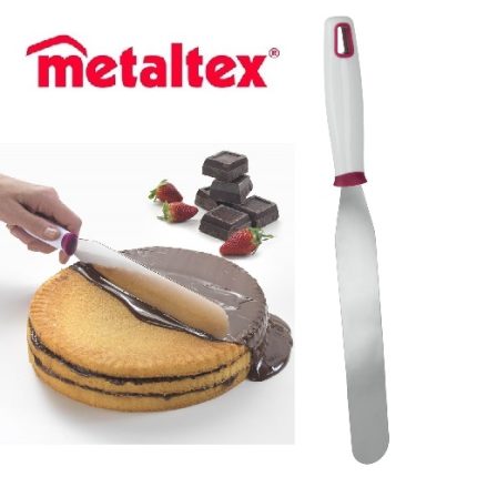 espátula ancha reposteria 36 cm. acero inox ""metaltex