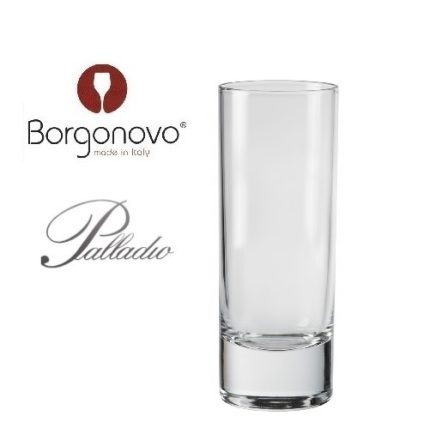 vaso vidrio vodka indro 60. linea palladio "borgonovo"