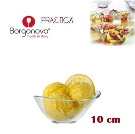 pocillo practica vidrio 10 cm. "borgonovo"
