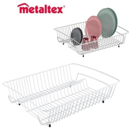 escurridor de platos rectangular big 50 "metaltex"