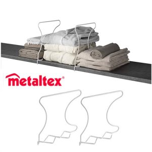 juego 2 separador estantería / armario wally "metaltex"