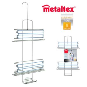 porta accesorios ducha "metaltex"