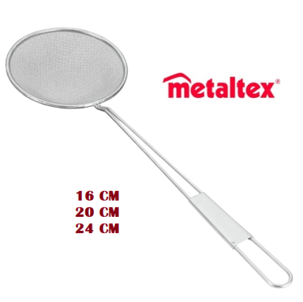 espumador doble malla reforzado. línea chef horeca. marca metaltex.