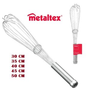 batidor reforzado. línea chef horeca. marca metaltex.