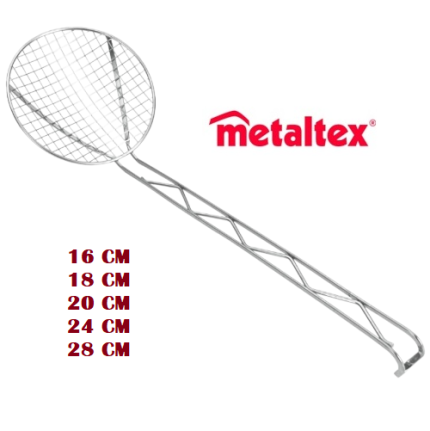 espumador malla reforzado. línea chef horeca. marca metaltex.