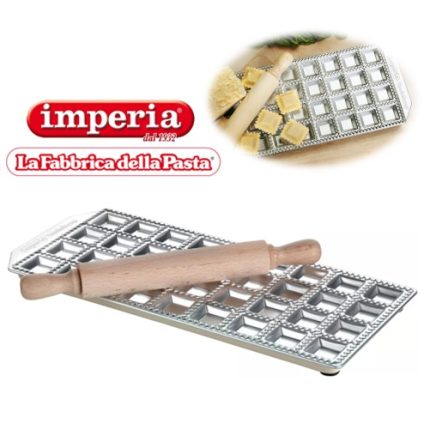 molde manual tradicional 36 raviolis clasicos raviolamp "imperia"