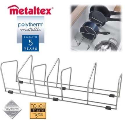 organizador sartenes pot&pan polytherm metallic "metaltex"