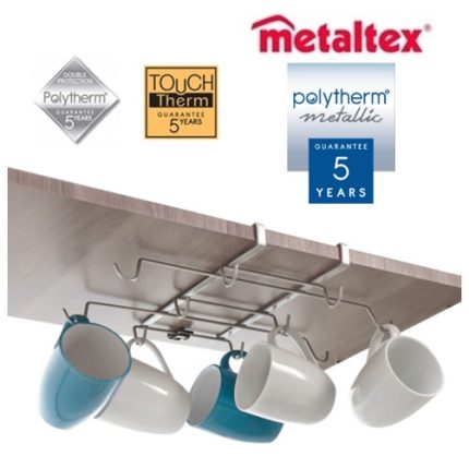 portavasos grande spider mug undershelf polytherm metallic "metaltex"